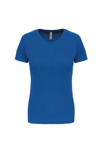 PA439 Női környakas raglános rövid ujjú sportpóló Proact, Sporty Royal Blue-2XL