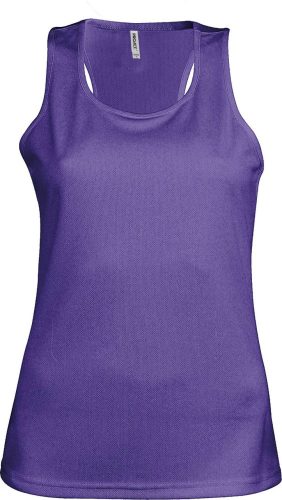 PA442 Női sporthátú ujjatlan sporttrikó Proact, Violet-XS