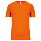 PA445 rövid ujjú kereknyakú gyerek sportpóló Proact, Fluorescent Orange-10/12