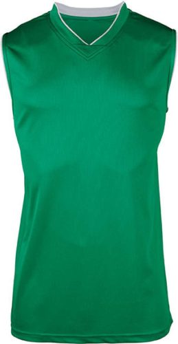 PA459 férfi V-nyakú ujjatlan kosárlabda mez Proact, Dark Kelly Green-2XL