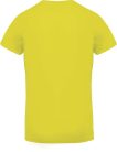 PA476 V-nyakú férfi rövid ujjú sportpóló Proact, Fluorescent Yellow-XS