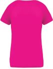 PA477 Női rövid ujjú V-nyakú sportpóló Proact, Fuchsia-2XL