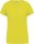 PA477 Női rövid ujjú V-nyakú sportpóló Proact, Fluorescent Yellow-2XL