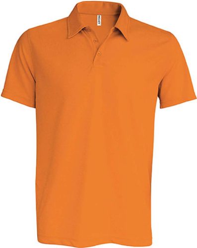 PA482 férfi rövid ujjú galléros sprtpóló Proact, Orange-3XL