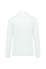 PA495 unisex hosszú ujjú galléros sprtpóló Proact, White-3XL