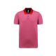 PA496 unisex rövid ujjú marl galléros sprtpóló Proact, Coral Heather-2XL