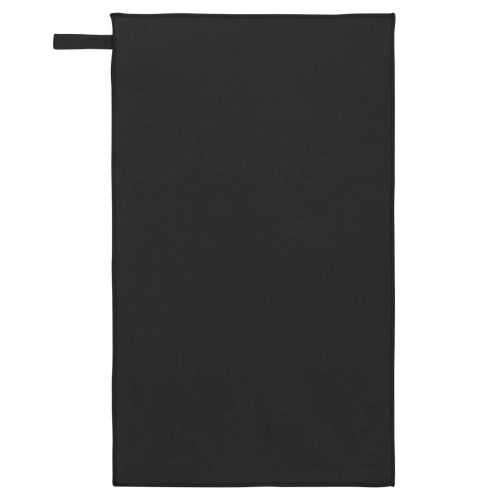 PA573 mikroszálas sport kéztörlő Proact, Black-30X50