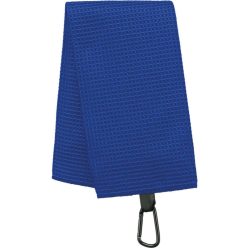   PA579 mikroszálas sport kéztörlő fém karabínerrel Proact, Light Royal Blue-40X50