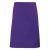 PR151 COLOURS félhosszú kötény, 90 cm hosszú megkötő pántokkal Premier, Purple-U