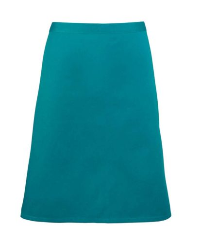 PR151 COLOURS félhosszú kötény, 90 cm hosszú megkötő pántokkal Premier, Teal-U