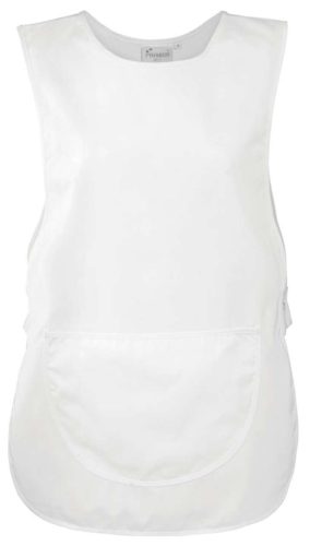 PR171 Női belebújós kötény, tunika Premier, White-2XL