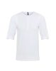 PR218 férfi gombos nyakú felgombolható hosszú ujjú sztreccspóló Premier, White-2XL