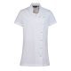 PR682 női tunika elöl aszimmetrikus gombolással Premier, White-2XL