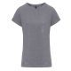 PR688 oldalzsebes lekerekített V-nyakú tunika Premier, Grey Heather-2XL