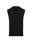 PR699 V-nyakkivágású trendy férfi mellény Premier, Black-2XL