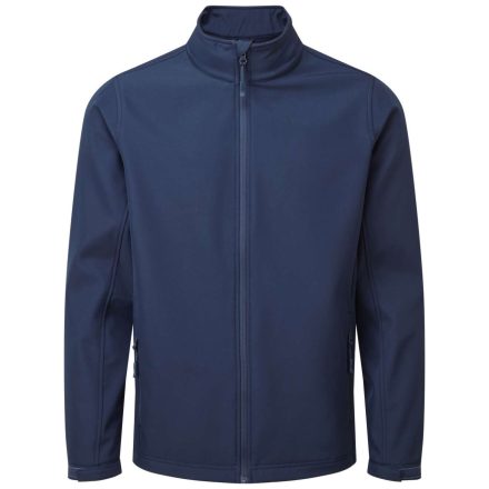 PR810 férfi softshell galléros dzseki elől végig cipzárral Premier, Navy-3XL