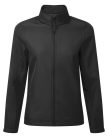 PR812 karcsusított Női softshell dzseki elől végig cipzárral Premier, Black-2XL