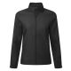 PR812 karcsusított Női softshell dzseki elől végig cipzárral Premier, Black-L