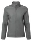 PR812 karcsusított Női softshell dzseki elől végig cipzárral Premier, Dark Grey-2XL