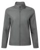 PR812 karcsusított Női softshell dzseki elől végig cipzárral Premier, Dark Grey-M