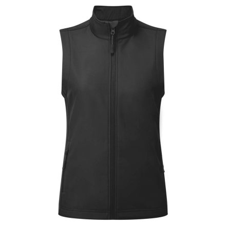 PR816 karcsusított Női softshell mellény Premier, Black-2XL