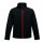 Regatta RETRA628 férfi softshell dzseki, Black/Classic Red