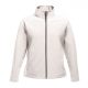 Regatta RETRA629 Női softshell dzseki, White/Light Steel