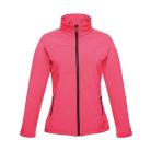 Regatta RETRA689 Női softshell  dzseki, Hot Pink/Black