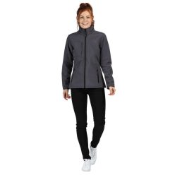   Regatta RETRA689 Női softshell  dzseki, Seal Grey/Black-R - 3XL