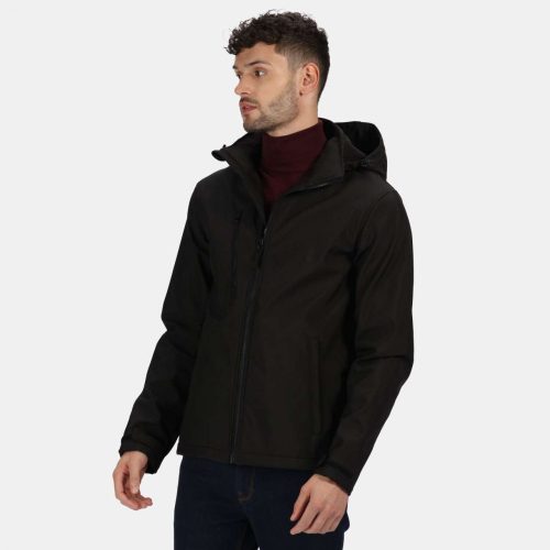 Regatta RETRA701 férfi softshell dzseki, Black/Black