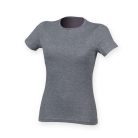 Skinny Fit SFL161 Női póló, Grey Triblend