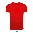 REGENT FIT környakas testhez álló férfi póló, SOL'S SO00553, Red-2XL