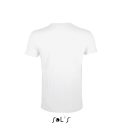 REGENT FIT környakas testhez álló férfi póló, SOL'S SO00553, White-2XL