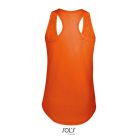 Női ujjatlan sporthátú trikó, SOL'S SO00579, Burnt Orange-XS