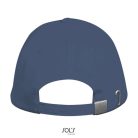 Uniszex pamut 5 paneles baseball sapka, SOL'S SO00594, Denim-U