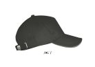 Uniszex pamut 5 paneles baseball sapka, SOL'S SO00594, Dark Grey/Light Grey-U