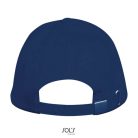 Uniszex pamut 5 paneles baseball sapka, SOL'S SO00594, French Navy-U