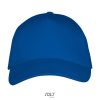 Uniszex pamut 5 paneles baseball sapka, SOL'S SO00594, Royal Blue-U