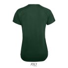 Női raglános rövid ujjú sport póló, SOL'S SO01159, Forest Green-2XL