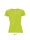 Női raglános rövid ujjú sport póló, SOL'S SO01159, Neon Green-2XL