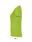 Női raglános rövid ujjú sport póló, SOL'S SO01159, Neon Green-M