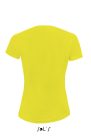 Női raglános rövid ujjú sport póló, SOL'S SO01159, Neon Yellow-2XL