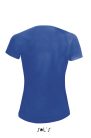 Női raglános rövid ujjú sport póló, SOL'S SO01159, Royal Blue-2XL