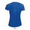 Női raglános rövid ujjú sport póló, SOL'S SO01159, Royal Blue-XL