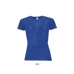   Női raglános rövid ujjú sport póló, SOL'S SO01159, Royal Blue-XS