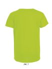 Gyerek SPORTY raglán ujjú kereknyakú sportpóló, SOL'S SO01166, Neon Green-12A