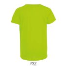 Gyerek SPORTY raglán ujjú kereknyakú sportpóló, SOL'S SO01166, Neon Green-6A