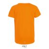 Gyerek SPORTY raglán ujjú kereknyakú sportpóló, SOL'S SO01166, Neon Orange-8A