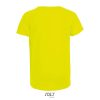 Gyerek SPORTY raglán ujjú kereknyakú sportpóló, SOL'S SO01166, Neon Yellow-8A