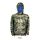 Uniszex kapucnis bélelt széldzseki, SOL'S SO01171, Camo/Royal blue-L